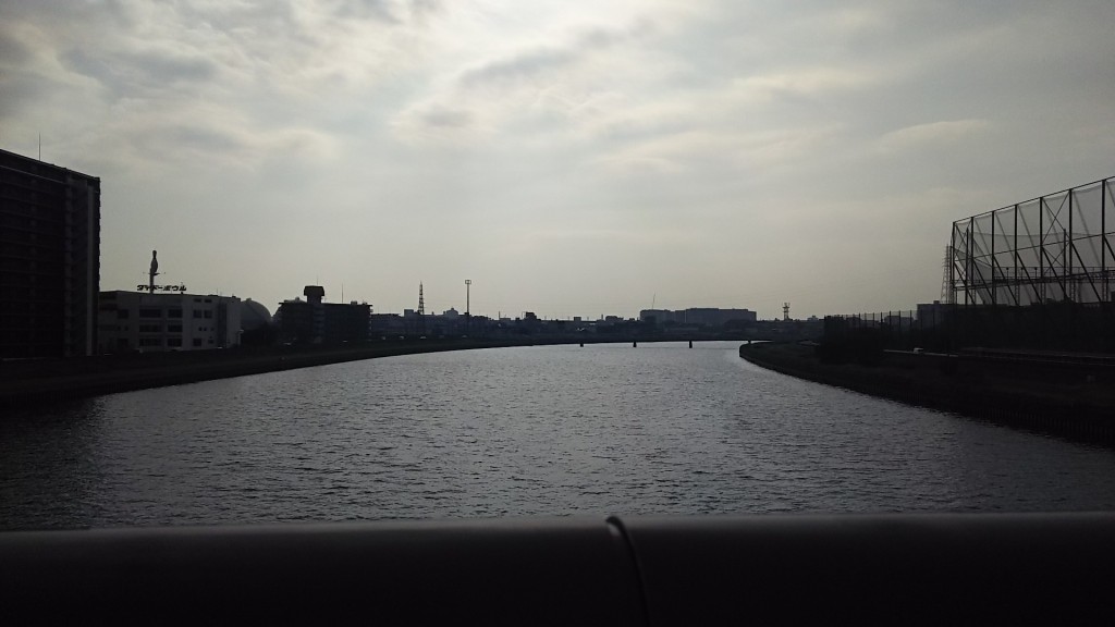神洲橋からの神崎川