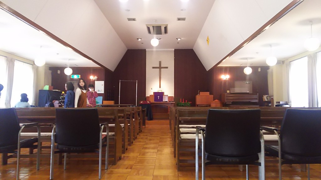 大阪東十三教会 聖堂