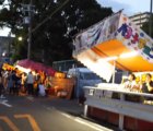 香具波志神社　夏祭り　2018年　加島北公園との境目の道