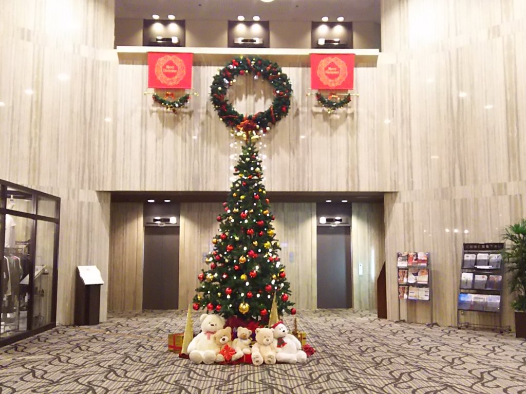 大阪ガーデンパレス　クリスマスツリー